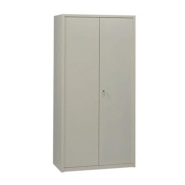 Armoire haute Primo, 3 tablettes, coloris beige Armoire haute Primo, 3 tablettes, coloris beige