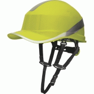 Casque de chantier abs style casquette baseball + jugulaire - diamond5up