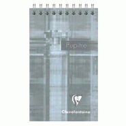 Clairefontaine Lot de 5 Bloc Metric Pupitre format 85x140, 80 feuilles 90 g/m² reliure intégrale, ligné 7mm - 3329680862607