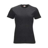 CLIQUE T-shirt Femme Anthracite Chiné XS CLIQUE T-shirt Femme Anthracite Chiné XS