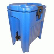 Coffre boissons isothermique bleu 20L 46x30x51,3cm - par 1
