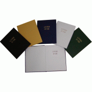 ELVE Livre d'Or Couverture rigide 21 x 29,7 cm 148 Pages Jaune - 3416790540034