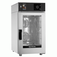 Four mixte compact électrique 10 GN1/1 écran digital 5'' vapeur par injection Giorik