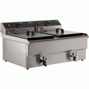 Friteuse posable électrique 2x10 l 7455.1007 COMBISTEEL