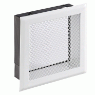 Grille de ventilation habillage (16x16 cm)  GVH - Blanc