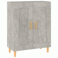 Helloshop26 - Buffet bahut commode armoire meuble de rangement organisateur cuisine salle de séjour salon 69,5 x 34 x 90 cm bois 02_0032005 - Bois ma