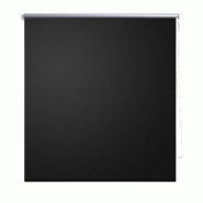 Helloshop26 - Store enrouleur occultant noir 60 x 120 cm fenêtre rideau pare-vue volet roulant 4102138 - noir aluminium 3000476317401