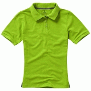 Polo manches courtes pour femmes Calgary - 100% coton - 200 g/m² - Col et poignets en tricot plat Polo manches courtes pour femmes Calgary - 100% coton - 200 g/m² - Col et poignets en tricot plat