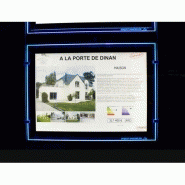 Porte affiche led colorz Porte affiche led colorz