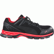 PUMA SAFETY Chaussures de sécurité basses Fuse Motion 2.0 RED LOW S1P ESD HRO SRC - noir/rouge 44 - 44 multicolore multi-matériau 4051428075770