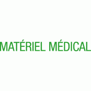 Sticker texte matériel médical - Vinyle vert 12.7x100 cm - Durée jusqu'à 10 ans