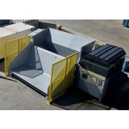 Broyeur de végétaux pour déchetteries  ARES  ( Version à quai ou à plat )