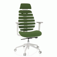 Chaise de bureau / chaise pivotante ERGO LINE W tissu mystic forrest hjh OFFICE - vert polyester 714612