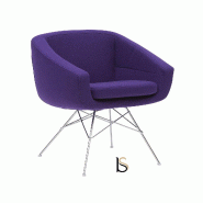 Fauteuil AIKO - Softline - Feld Mauve 581_0
