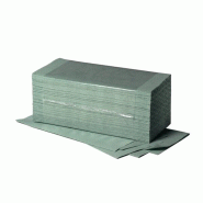 Fripa 5000 essuie-mains Vert 25x23 cm, 1 épaisseur, pli en V - 4021101