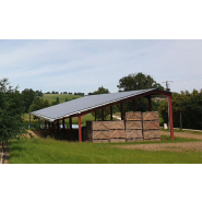 Hangar agricole photovoltaïque sur mesure - Superficie 540 ou 750m² -ASTRA 18 - Tenergie Hangar agricole photovoltaïque sur mesure - Superficie 540 ou 750m² -ASTRA 18 - Tenergie
