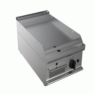 ITALCONCEPT L2G Fry-Top Gaz Lisse A Poser 270 x 400 x 700 mm - 3616350103437