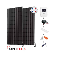 Kit solaire 200W 12V 2 panneau camping-car UNITECK