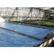 Nappe chauffante horticole - 0.70 x 3 m - 150 à 170W/m² - Référence 311013