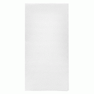 Serviette ouate double point 2 plis 1/8 40X40 cm blanc - par 50