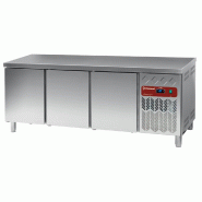 Table frigorifique ventilée 3 portes en 600x400 (550 litres ) euron... - PDP202/PC-R2