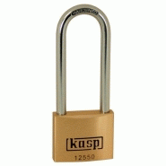 KASP K12550L80A1 CADENAS EN LAITON PREMIUM 50 X 80 MM S'ENTROUVANT KASP K12550L80A1 CADENAS EN LAITON PREMIUM 50 X 80 MM S'ENTROUVANT