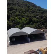 Abri tunnel de stockage à pieds droit - 6m, 8m, 10m, 12m ou 14m - ABRISTHOR Abri tunnel de stockage à pieds droit - 6m, 8m, 10m, 12m ou 14m - ABRISTHOR