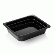 Bac GN 1/2 mélamine H 65 mm 4 ltr noir GN 65 BLACK - Was Germany - 4044925156752_0