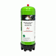Bouteille de gaz jetable ARGON PUR - 2,2 Litres - ALU et TIG Bouteille de gaz jetable ARGON PUR - 2,2 Litres - ALU et TIG