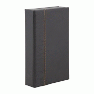 Coffret porte-addition en cuir Trendy noir | Securit - DP726 Coffret porte-addition en cuir Trendy noir | Securit - DP726