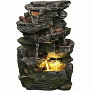 Fontaine en polyrésine l'Aveyron 23.5 x 18 x 35.5 cm Stonelite - multicolore 8719048082788 Fontaine en polyrésine l'Aveyron 23.5 x 18 x 35.5 cm Stonelite - multicolore 8719048082788