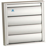 Grille de hotte 210x210mm aluminium blanc ral9010 - RENSON - 9071 - 585690_0