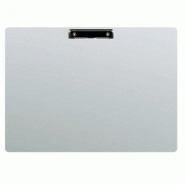 MAUL Porte-bloc en aluminium A3 paysage, avec pince nickelée - 4002390053051