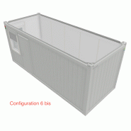 Module bureau pro VEGA20 Configuration 6 bis BLEU - RAL 5010_0