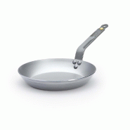 Poêle minéral tôle d'acier Ø24 cm De Buyer