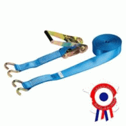 Sangle d'arrimage à cliquet et crochets ouverts 9 M x 50 mm 6 Tonnes SIMPLEX Plateau - ASIP1091F - Cobaltix - gris 3700056086894 Sangle d'arrimage à cliquet et crochets ouverts 9 M x 50 mm 6 Tonnes SIMPLEX Plateau - ASIP1091F - Cobaltix - gris 3700056086894