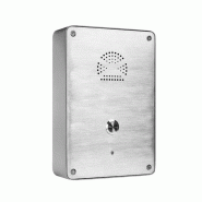 Téléphone d'urgence étanche Easyphone - Réf. : FRA0015 - Acier inoxydable, mains libres, anti-vandalisme