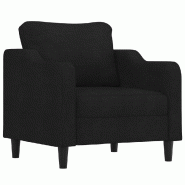 VidaXL Fauteuil Noir 60 cm Tissu Modèle Aero Panorama Soleil - Matériau naturel 359347