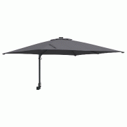 VidaXL Parasol de jardin Anthracite 248,5 x 247,5 x 160 cm Modèle Solaris Classique - 42003237