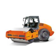 3625 ht h177 compacteur monocylindre - hamm - poids 24785 kg