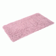 AQA Design Tapis de bain 100 % polyester TERRY rose L.60 P.100 H.1 MP05503 - rose polyester MP05503