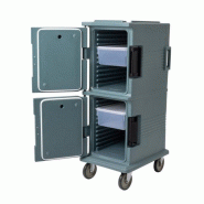 Cambro Conteneur isotherme 114 Litres GN, bleu ardoise, à chargement frontal - 099511234271