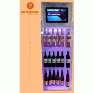 Cave à vin numérique tactile et interactive