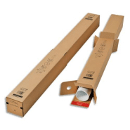 Colompac lot de 2 tubes d'expédition grand format sc brun, fermeture autocollante l106 x h11,8 x p11,8 cm Colompac lot de 2 tubes d'expédition grand format sc brun, fermeture autocollante l106 x h11,8 x p11,8 cm
