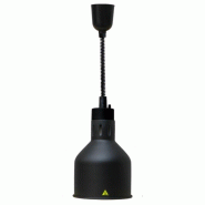 Cs lampe chauffante ch-01 noir h600 7455.1800 COMBISTEEL