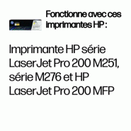 HP 131A toner LaserJet jaune authentique