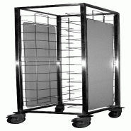 ITALCONCEPT L2G Chariot De Debarrassage Inox 1X12 Niveaux, 1787 x 440 x 563mm - 3616350024572