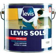 Levis sols - peinture de sol - akzo nobel decorative paints france - rendement : 10 m2/l