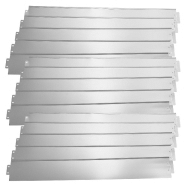 LOT DE 15 BORDURES POUR JARDIN ACIER GALVANISÉ 15 M 03_0006537 LOT DE 15 BORDURES POUR JARDIN ACIER GALVANISÉ 15 M 03_0006537