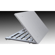 Plateforme  de pesage en tôle lisse ou en tôle larmée pour le passage de chariots et de transpalettes  - PRM-A